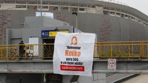 ¿Qué significa la frase "aumentar keiko para 500 e eu fazer visita"? ¿Qué significa la frase "aumentar keiko para 500 e eu fazer visita"?