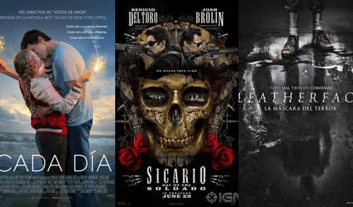 Cartelera: ¿Qué películas se estrenan esta semana en el cine? [TRÁILERS]