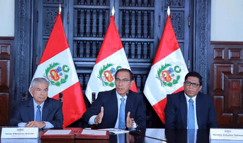 Nombre oficial del año 2019 en Perú: "Año de la lucha contra la corrupción y la impunidad"