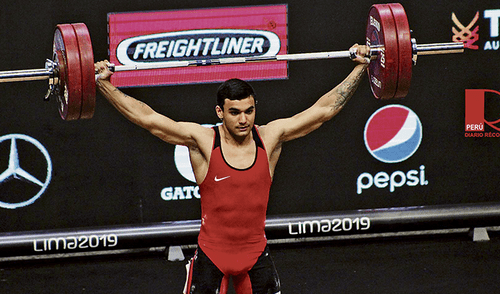 Marca. El peruano Amel Atencia batió récord panamericano. Marca. El peruano Amel Atencia batió récord panamericano.