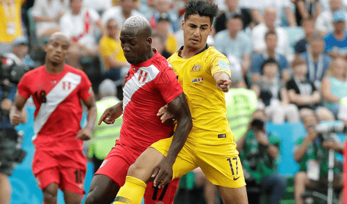 Luis Advíncula fue víctima de racismo por hinchada australiana