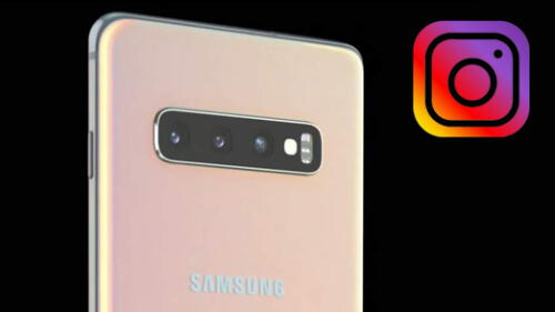 Samsung implementó el Modo Instagram en la cámara del nuevo Galaxy S10
