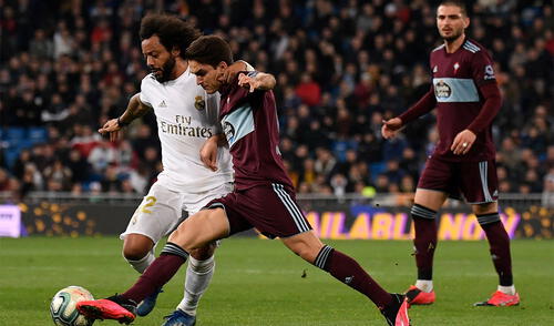 Real Madrid y Celta de Vigo juegan este sábado por la jornada 17 de LaLiga Santander. Foto: AFP Real Madrid vs Celta de Vigo EN VIVO ONLINE GRATIS Directv Sports por internet partido por LaLiga Santander