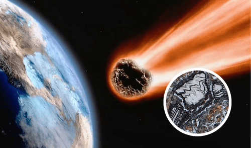 El nuevo mineral habría sido formado en el espacio exterior.