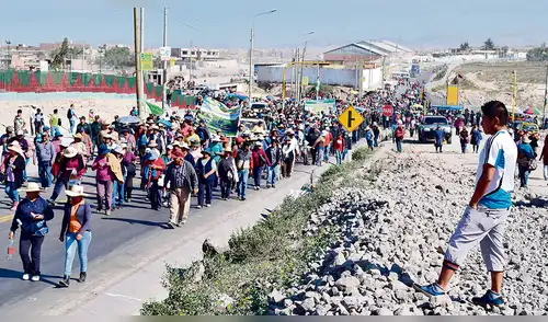 Puno alista paro para exigir canon hídrico y definición limítrofe con Moquegua Puno alista paro para exigir canon hídrico y definición limítrofe con Moquegua