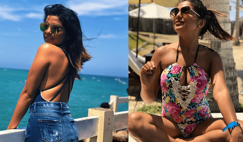 Cantante de 'Corazón Serrano' responde fuerte a mujer que le increpó por su escote [VIDEO]