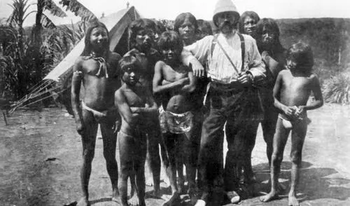 Informe de Roger Casement sobre los caucheros en la selva en documental 