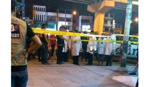 Sicario mata de 7 disparos a policía en San Juan de Lurigancho [VIDEO]