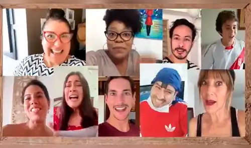 Te reto en casa estrenan el primer reality virtual en Perú con Mónica Torres, Edith Tapia  actores peruanos