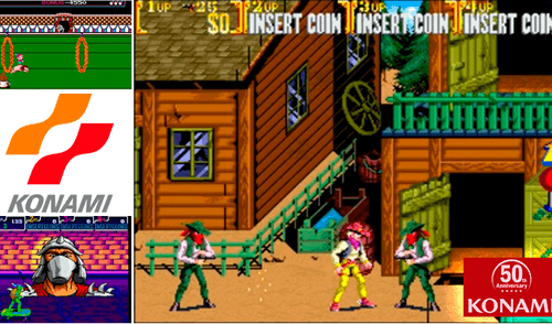 Konami celebraría sus 50 años relanzando 'Vaqueros' y 'Tortuninjas'