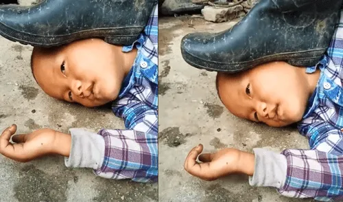 Facebook Viral: niño trató de hacer creer a miles que era maltratado, pero un detalle lo delató