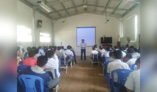 Junín: realizan charlas informativas a escolares en la provincia de Chanchamayo Junín: realizan charlas informativas a escolares en la provincia de Chanchamayo