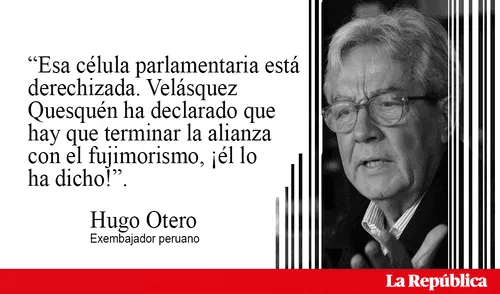 Hugo Otero, aprista por más de 50 años y exembajador peruano.