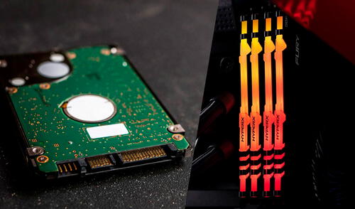 ¿Cuál es la diferencia entre memoria y almacenamiento en una PC o consola?