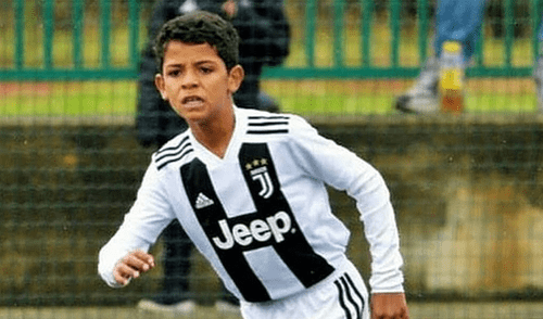 Cristiano Júnior la rompe en la sub 9 de Juventus: Anotó 7 goles en un tiempo [VIDEO]