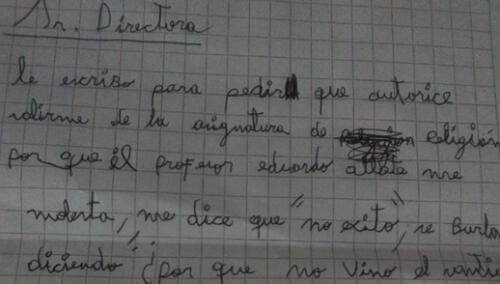 La lacerante carta de un niño autista sometido al maltrato de su profesor La lacerante carta de un niño autista sometido al maltrato de su profesor
