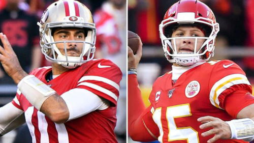 Los Chiefs y los 49ers van por el título en esta edición del Super Bowl. Foto: AP.