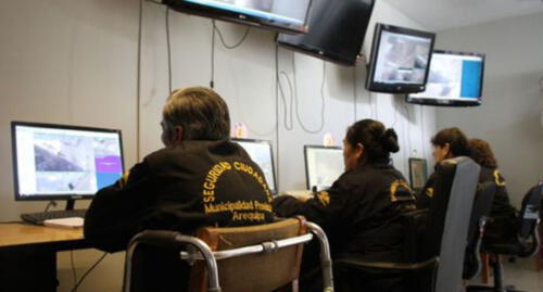 Menos del 50% de cámaras de seguridad funcionan en el Cercado de Arequipa.