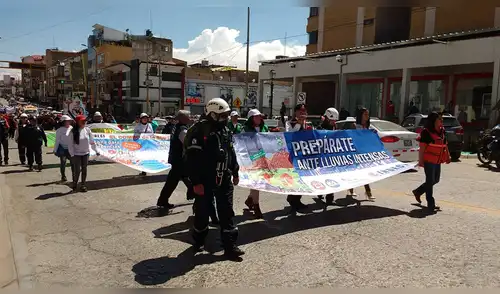 Junín: Simulacro Nacional Multipeligro será este viernes Junín: Simulacro Nacional Multipeligro será este viernes