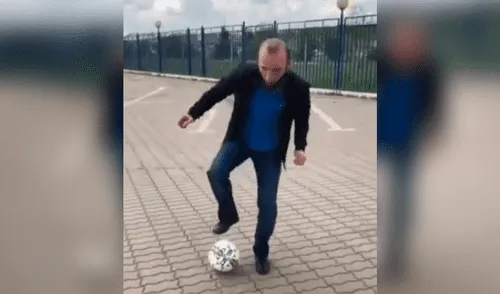 Facebook viral: Ebrio intenta demostrar talento con el balón, pero comete fail que generar risas [VIDEO]