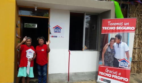 Avanza construcción de viviendas definitivas Avanza construcción de viviendas definitivas