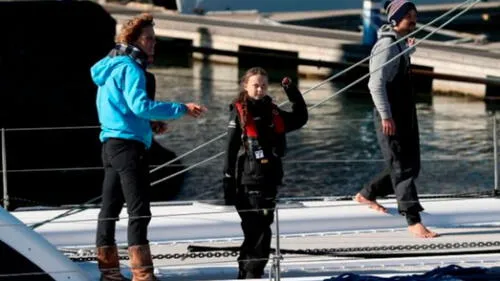 Greta acudirá a las COP25 en Madrid. Foto: Difusión