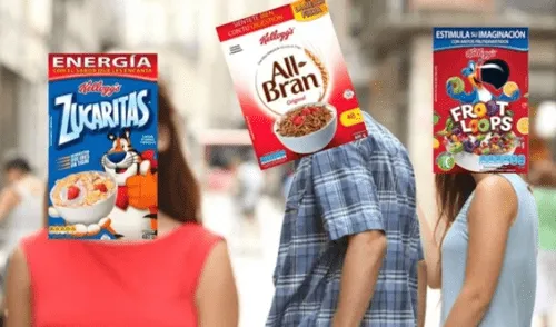 El triángulo amoroso entre Froot Loops, All Bran y Zucaritas que es viral en redes sociales [FOTOS]
