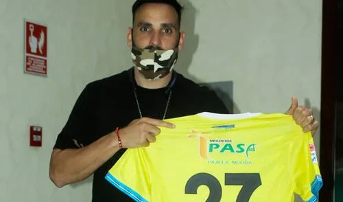 Facundo Parra ya tiene lista la camiseta que vestirá.