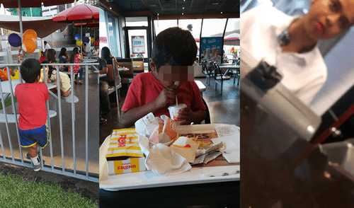 Facebook Viral: Burger King botó a niño ambulante al que invitaron a comer [VIDEO]