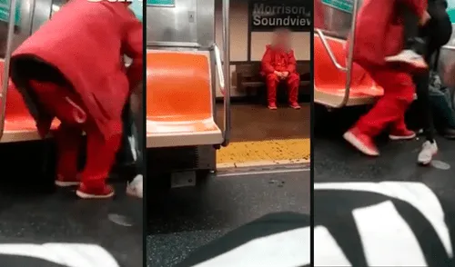 El secuestrador estuvo sentado frente a su víctima mientras esperaba el momento para atacar. (Foto: composición) hombre intenta secuestrar adolescente en Nueva York