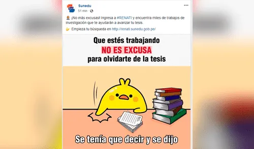 Facebook viral: Entidades del Estado aprovechan meme del pollito para crear reflexivos mensajes [FOTOS]