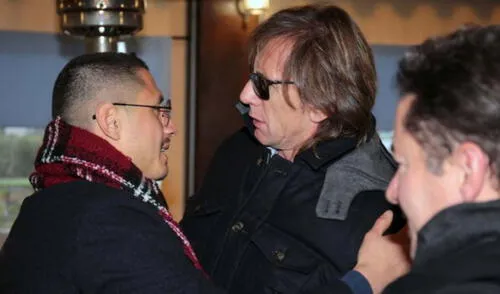 Gareca y Lapadula, en su primer encuentro en el 2016. Foto: LR/archivo