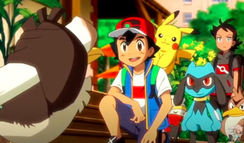 Duras batallas de Ash y Go en la región Galar. Foto: Toei Animation Duras batallas de Ash y Go en la región Galar. Foto: Toei Animation