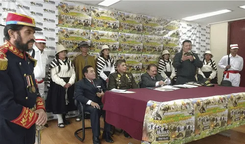 Este domingo será la escenificación de las batallas de Marcavalle y Pucará