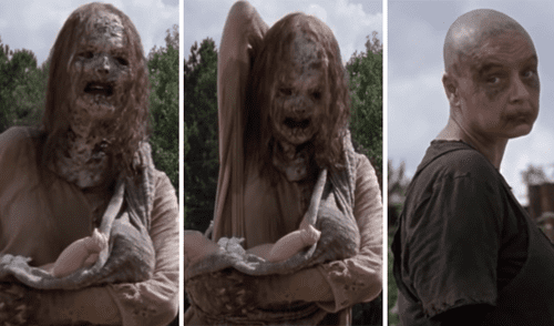The Walking Dead 9x11: Alpha y un bebé, la escena más atroz de la serie [VIDEO]