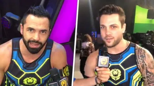 Nicola Porcella y Memo Corral