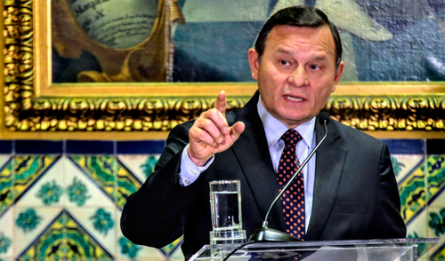 Popolizio: "Nosotros no apoyamos ninguna intervención militar en Venezuela"