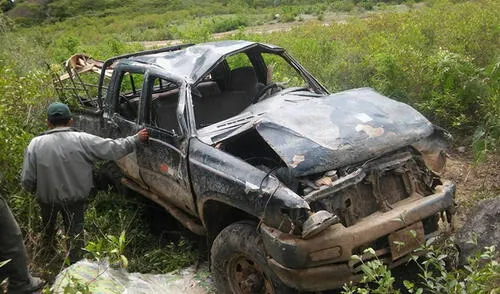 Piura: Camioneta cayó a abismo y muere una persona en Huarmaca
