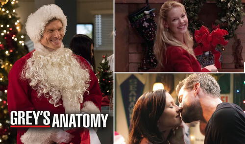 Conoce cuáles son los episodios navideños de Grey's anatomy. Foto: composición /ABC Grey's anatomy. Foto: composición /ABC