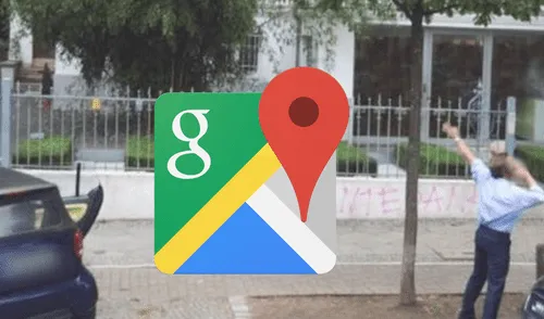 Google Maps: Joven es captado en inusual escena con un cerdo