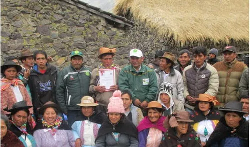Tacsanapampa es la nueva comunidad nativa reconocida en Huancavelica