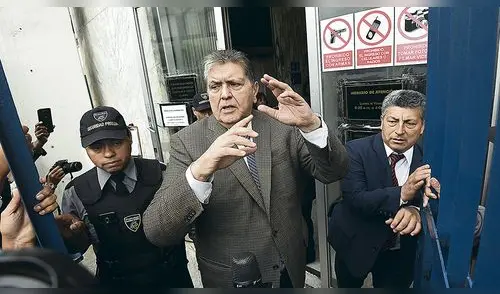 Fiscalía pide que se impida salir del país a García, y este se allana Fiscalía pide que se impida salir del país a García, y este se allana
