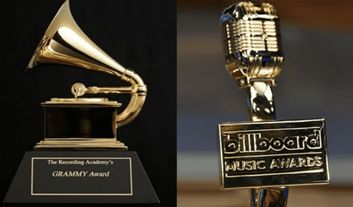 ¿En qué se diferencian los premios Grammy de los Billboard?