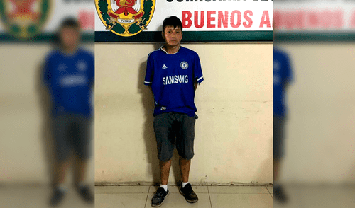 Policía logró detener al agresor.