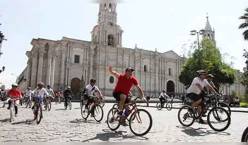 Peatonalización de Centro Histórico de Arequipa se detiene Peatonalización de Centro Histórico de Arequipa se detiene