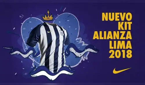 Nike lanza camiseta Alianza Lima 2018