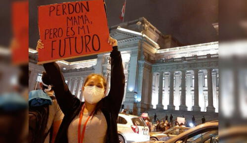La casa de estudios apoyó a los manifestantes que salieron a las calles a alzar su voz de protesta. Foto: Difusión
