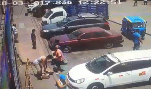 Twitter: Usuarios reportan supuesto intento de saqueo en mercado de Fiori | VIDEO