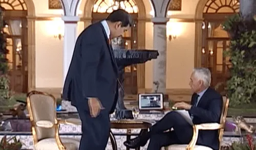 "¡Agarra tu basurita, compadre!": Entrevista en la que Jorge Ramos desató la ira de Maduro "¡Agarra tu basurita, compadre!": Entrevista en la que Jorge Ramos desató la ira de Maduro