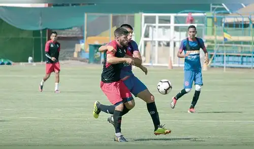 Melgar fue exigido en tercer amistoso Melgar fue exigido en tercer amistoso